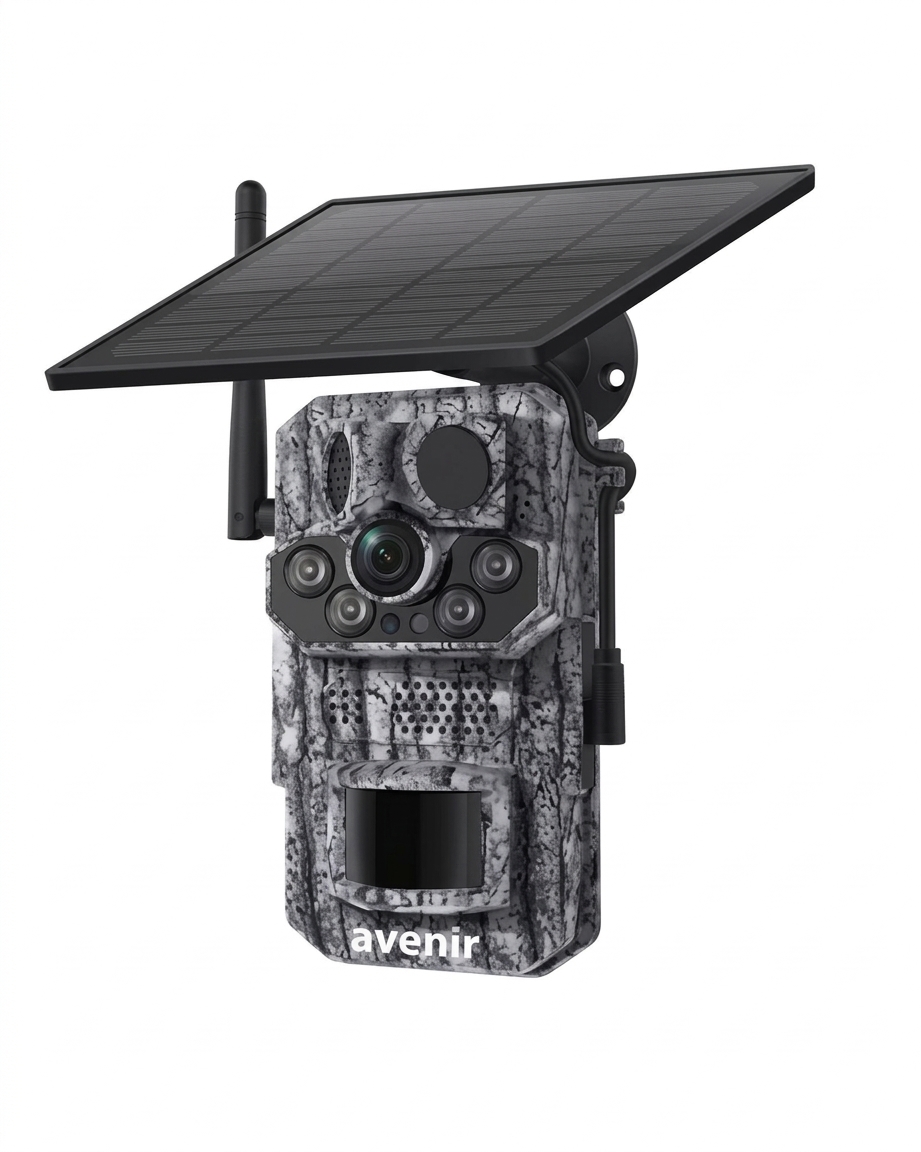 3MP 4G SOLAR KAMERA 940NM NO-GLOW KAMUFLAJ AVCILIK DOĞAL YAŞAM KAMERASI FOTOKAPAN
