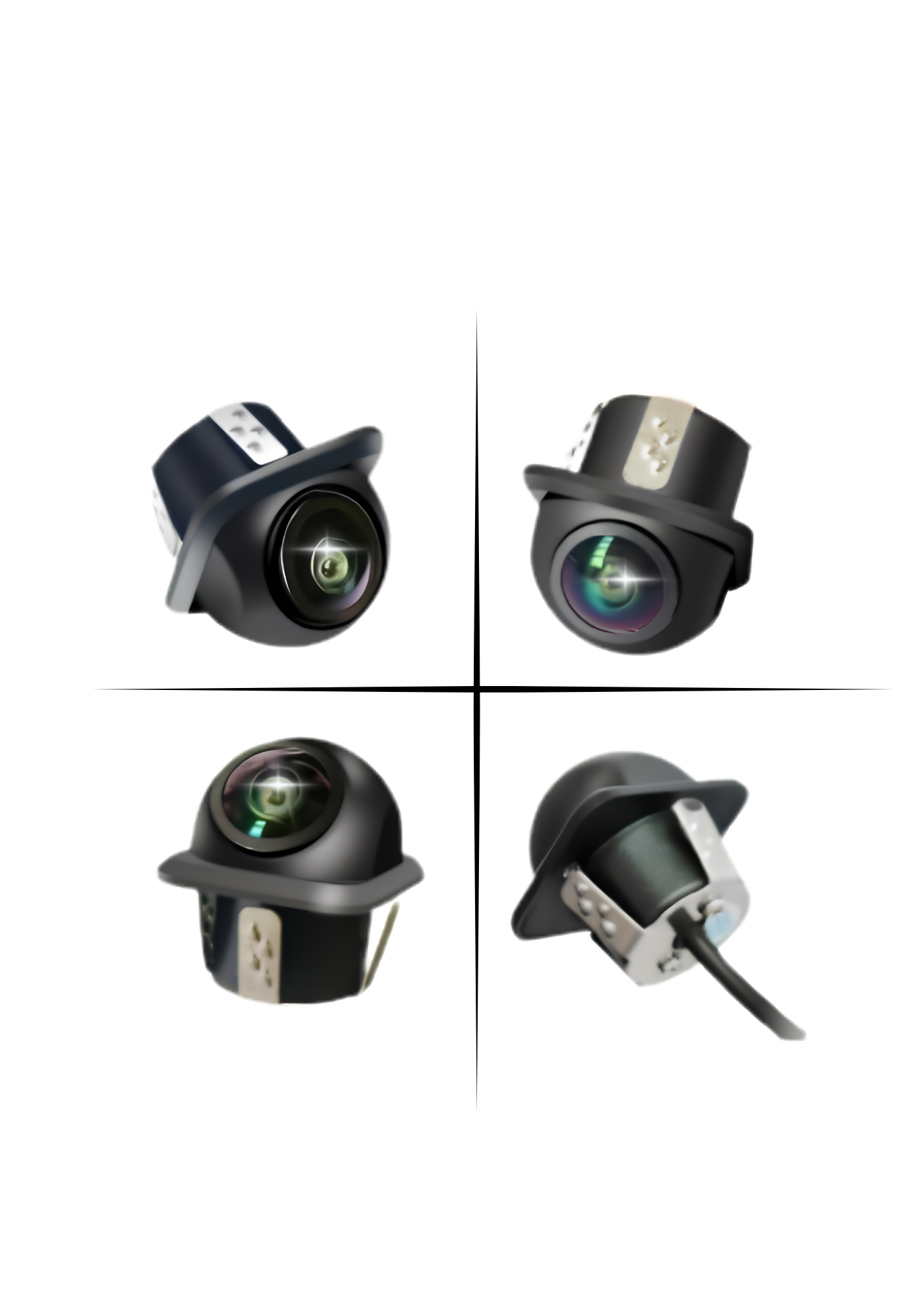 AHD 720P VE ANALOG PAL ÇEVRİLEBİLİR 170 DERECE BALIKGÖZLÜ GENİŞ AÇILI GERİ GÖRÜŞ KAMERASI