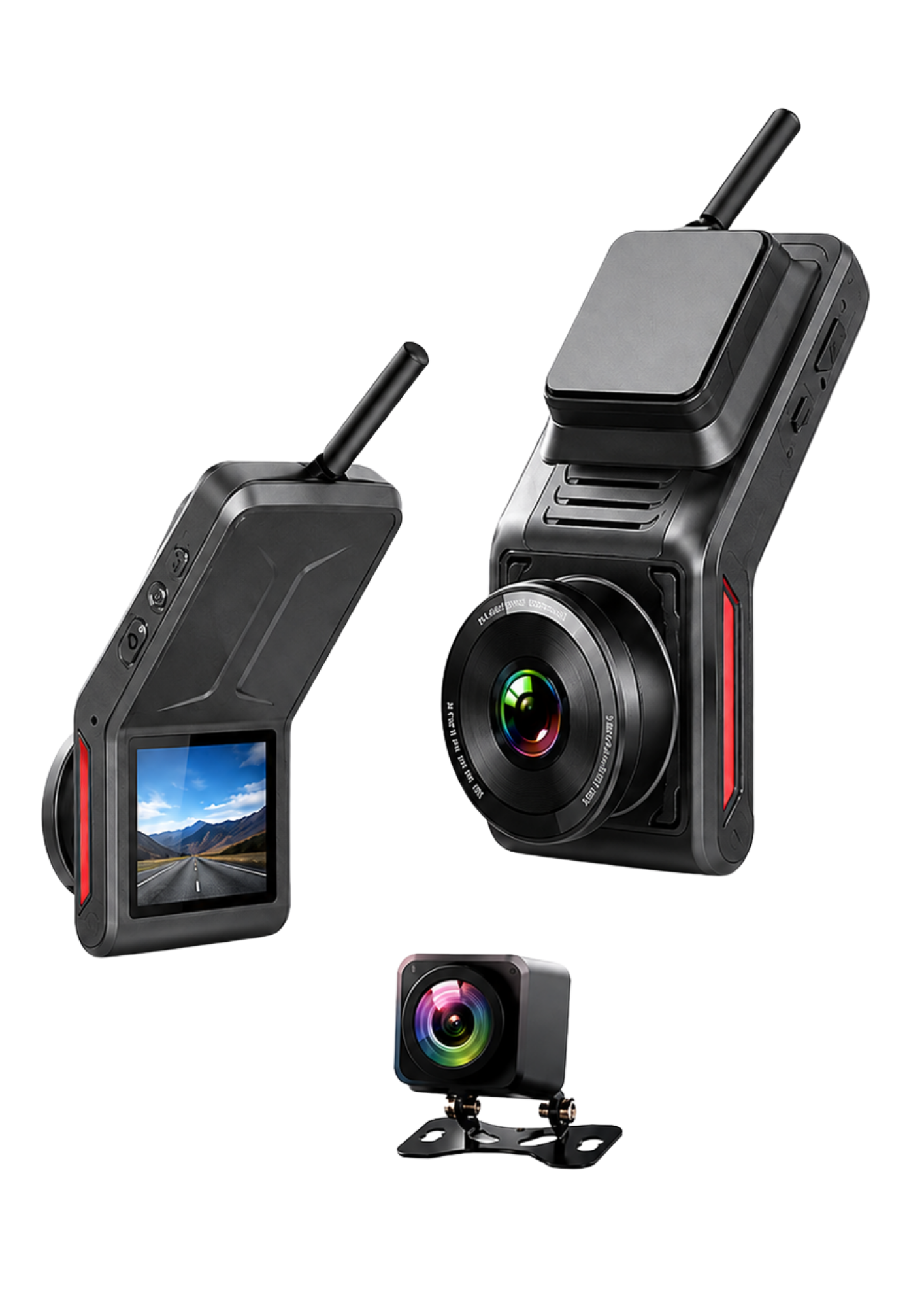 UZAKTAN CANLI İZLEMELİ SİM KARTLI GECE GÖRÜŞLÜ FHD 1080P 4G GPS TAKİPLİ ARAÇ GÜVENLİK KAMERASI