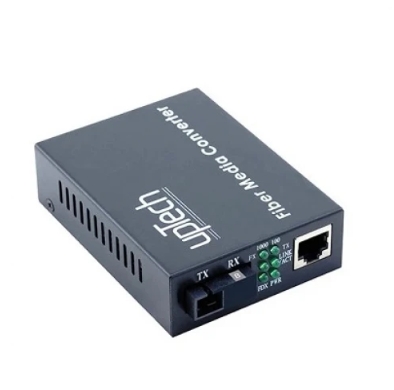 10/100/1000 MBPS SİNGLE MODE WDM TX1550/RX1310NM MEDİA CONVERTER