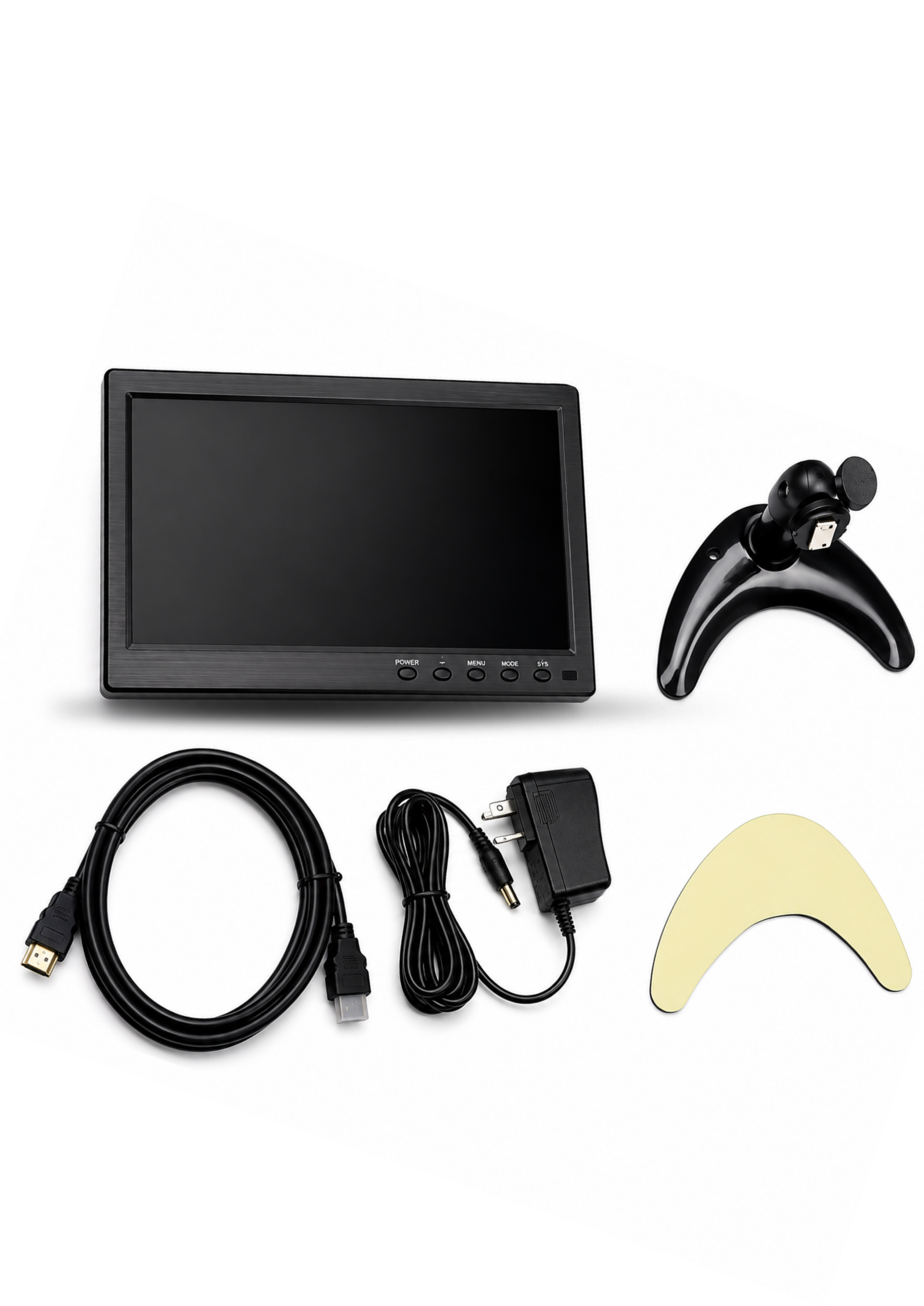 10.1 İNC HDMI MONİTÖR | IPS DOKUNMATİK EKRAN | 1024x600 HD | MASAÜSTÜ STANDLI | GÜVENLİK KAMERASI VE MİNİ PC UYUMLU