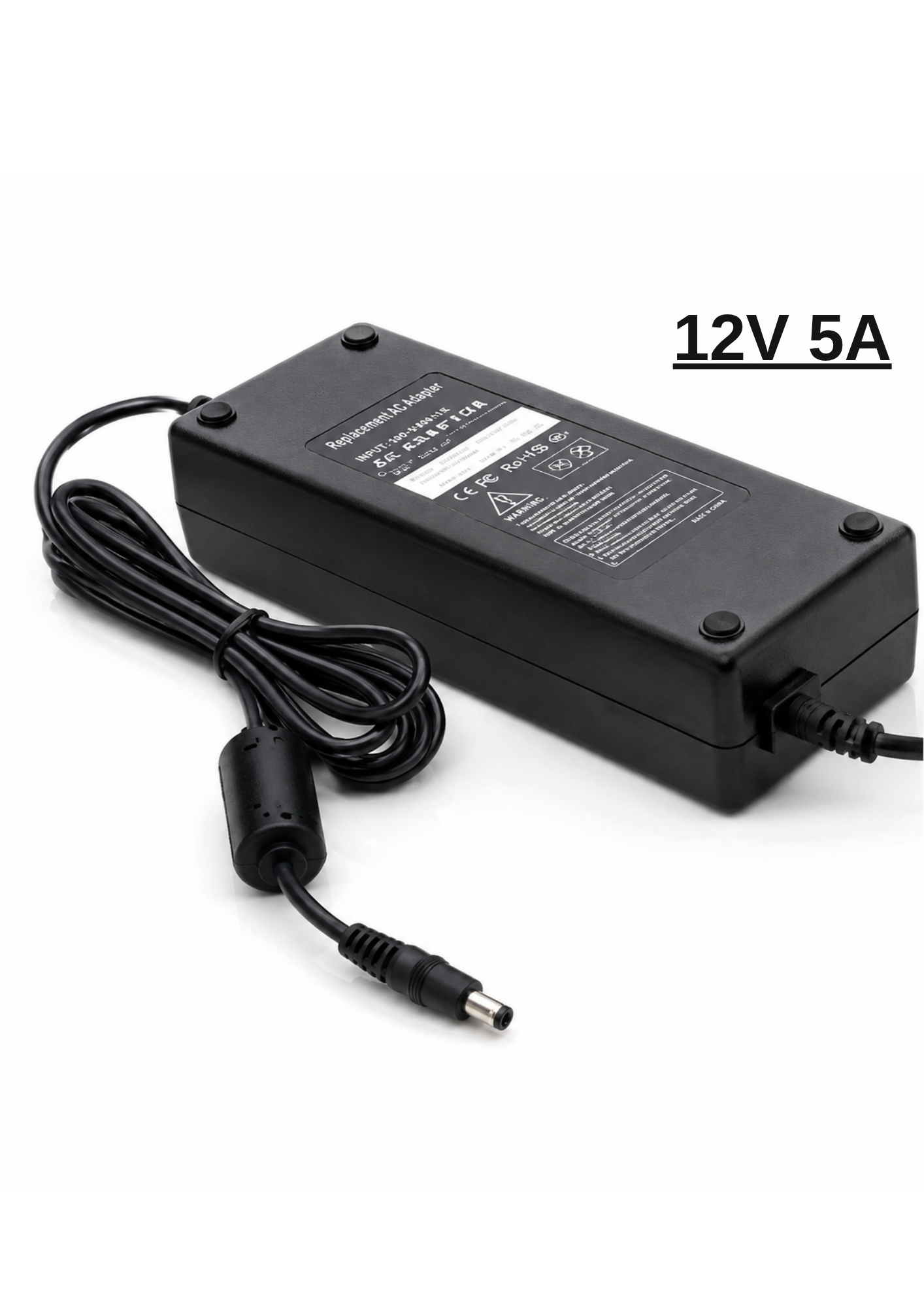 12 VOLT 5 AMPER DC ADAPTÖR
