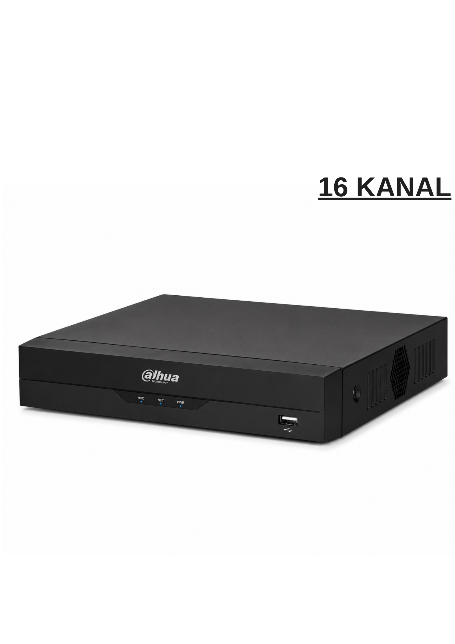 DAHUA 16 KANAL XVR DİJİTAL VİDEO KAYIT CİHAZI | HDCVI / AHD / TVI / CVBS / IP KAMERA UYUMLU | P2P UZAKTAN İZLEME | H.265+