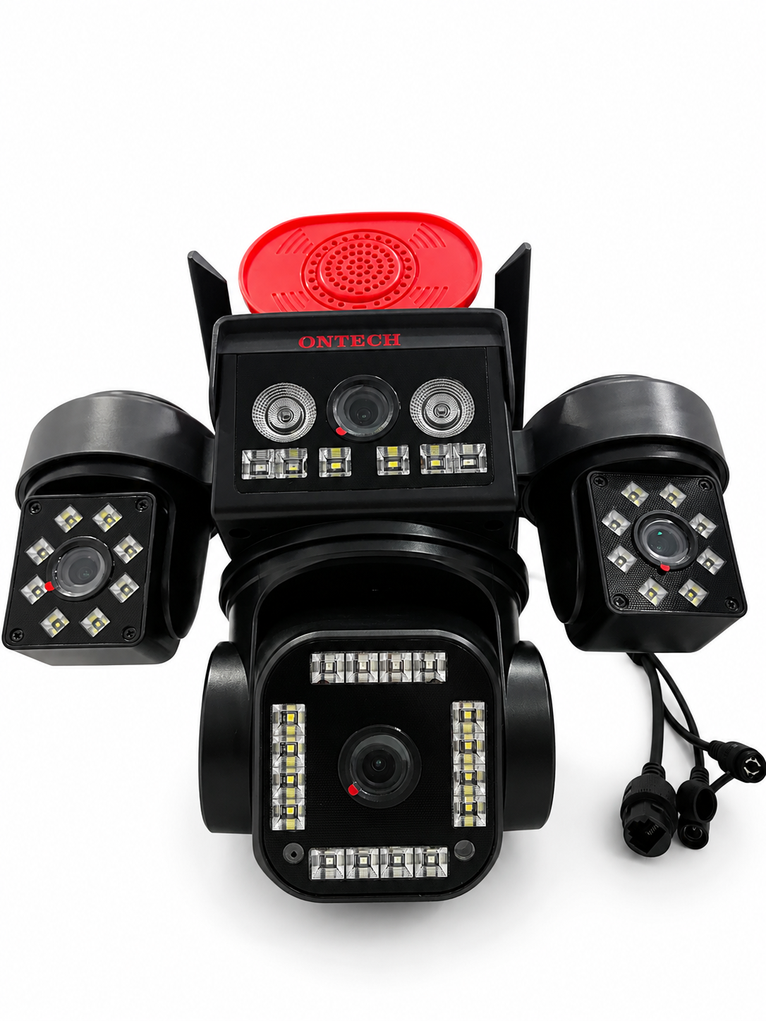 ON-459P 4 LENS YAPAY ZEKA DESTEKLİ 4G PTZ IP GÜVENLİK KAMERASI