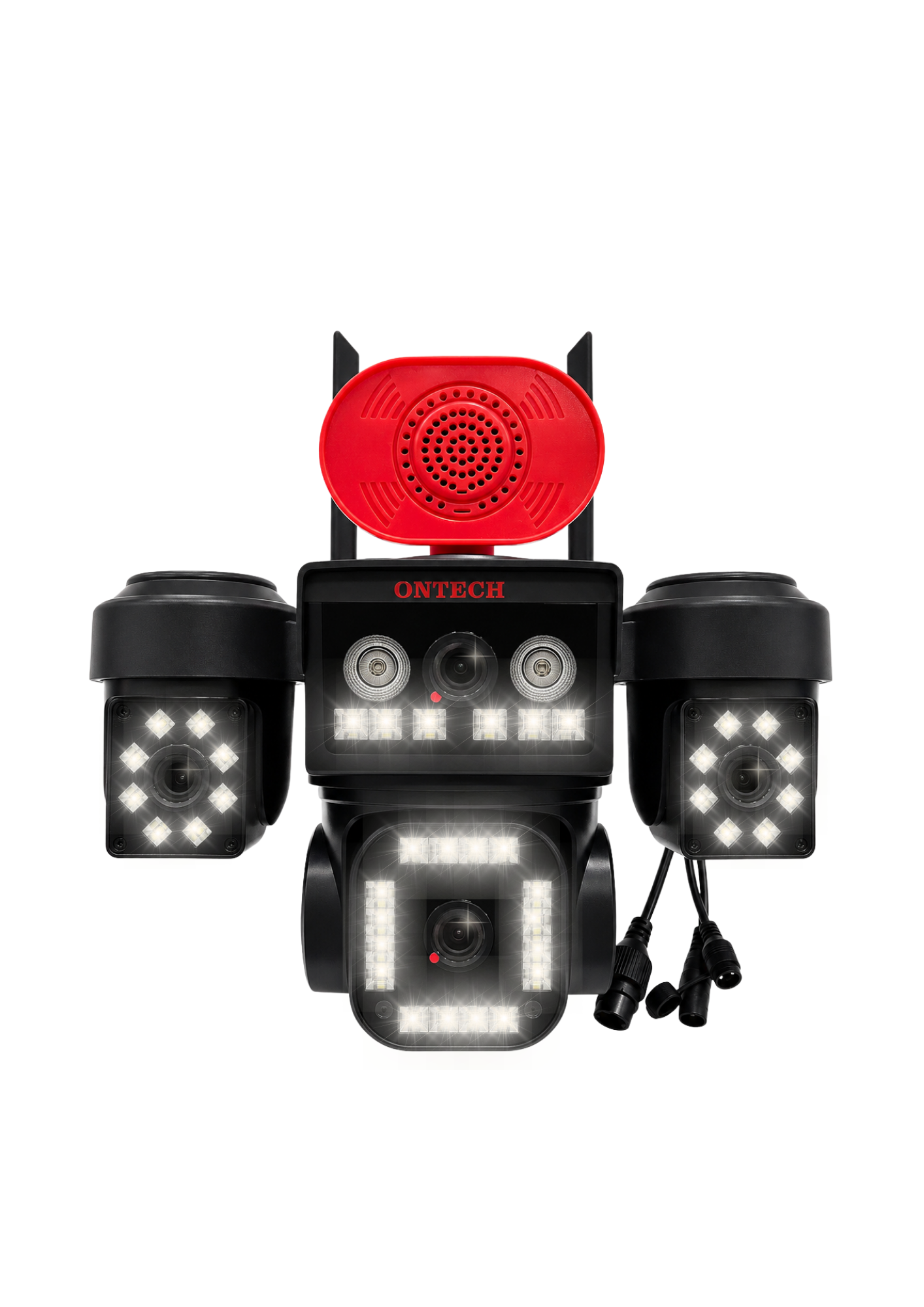 ON-459P 4 LENS YAPAY ZEKA DESTEKLİ 4G PTZ IP GÜVENLİK KAMERASI