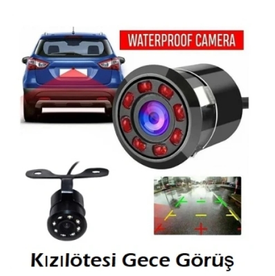 GECE GÖRÜŞLÜ GERİ GÖRÜŞ ARAÇ KAMERASI KELEBEK KAMERA