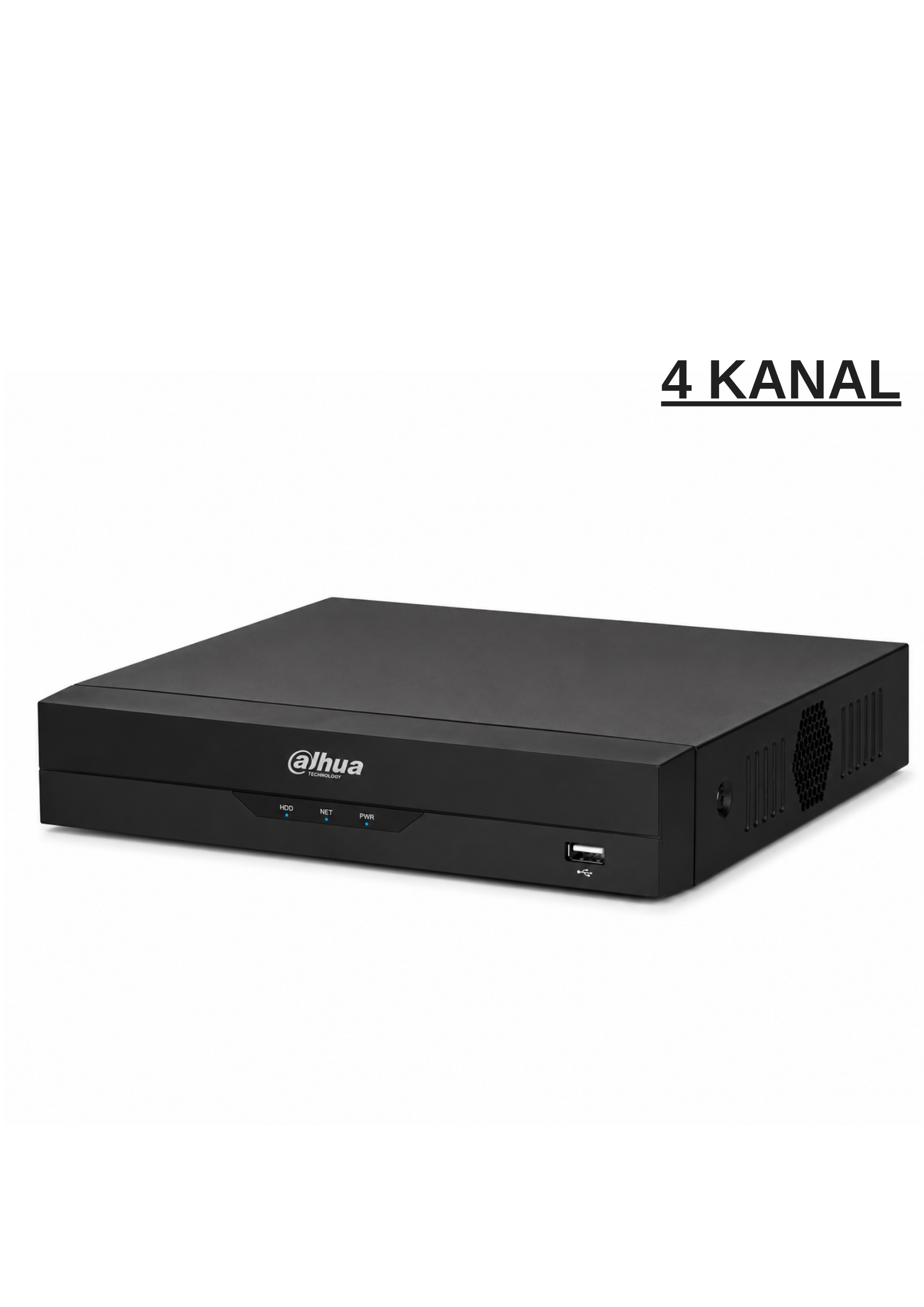 DAHUA 4 KANAL XVR DİJİTAL VİDEO KAYIT CİHAZI | HDCVI / AHD / TVI / CVBS / IP KAMERA UYUMLU | P2P UZAKTAN İZLEME | H.265+