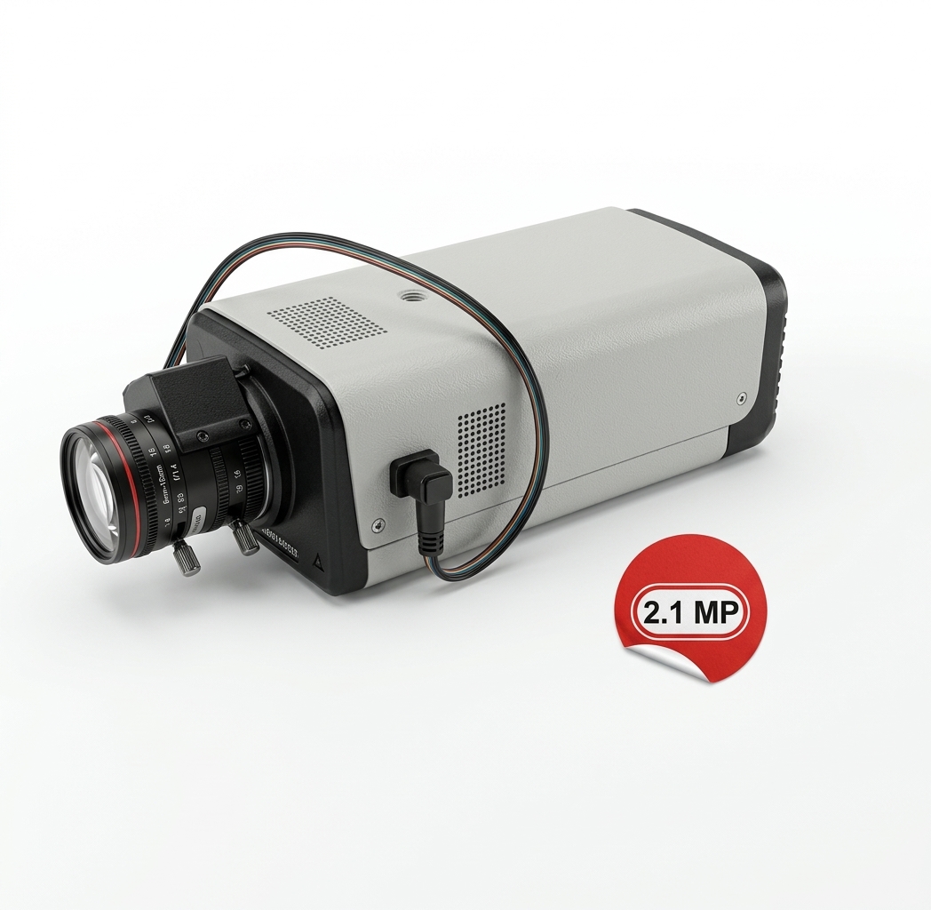 2MP FULLHD 1080P AHD BOX KAMERA VE LENS