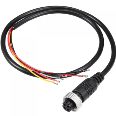 4 PİN DİŞİ TEKNİK KAMERA KABLOSU 60CM 4+2 BAĞLANTI PİNLİ
