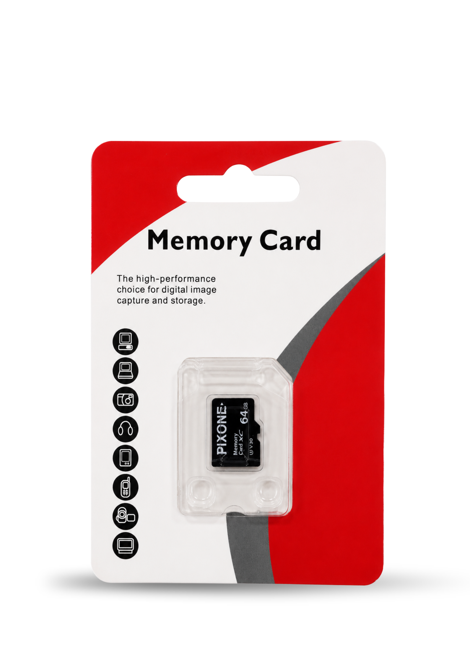 64GB MICRO SDXC HAFIZA KARTI | YÜKSEK HIZLI | FULL HD KAYIT | GÜVENLİK KAMERASI VE MOBİL CİHAZ UYUMLU