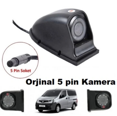 CRAFTER MERCEDES SPRİNTER VW TRANSPORTER ORJİNAL YAN KAMERA 5 PİNLİ