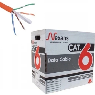 NEXANS CAT6 HALOJEN FREE DATA VERİ İLETİŞİM KABLOSU KUTU (305 METRE)