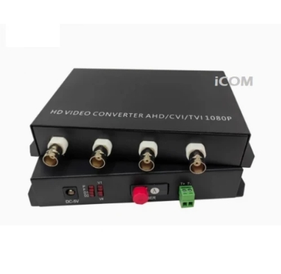 4 KANAL FİBER MEDİA CONVERTER DİJİTALDEN AHD YE 4CH BNC DÖNÜŞTÜRÜCÜ