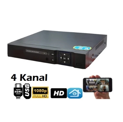 4 KANAL AHD H265 HİBRİT KAYIT CİHAZI