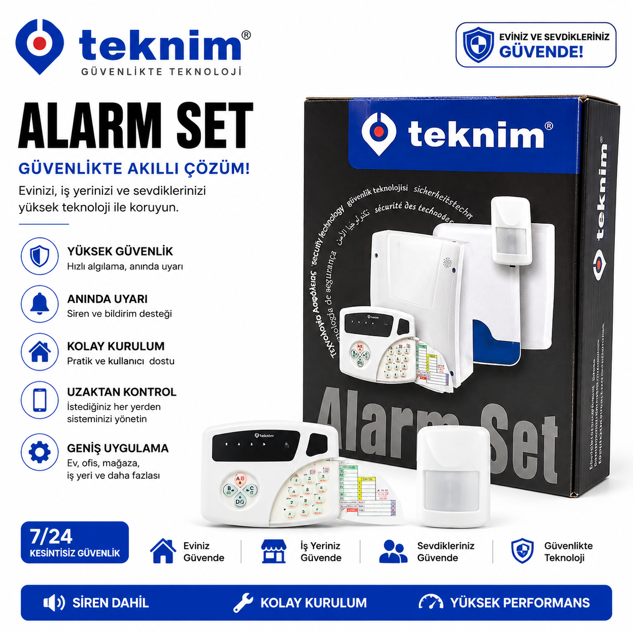 TEKNİM ALARM SETİ – GÜVENLİKTE AKILLI ÇÖZÜM