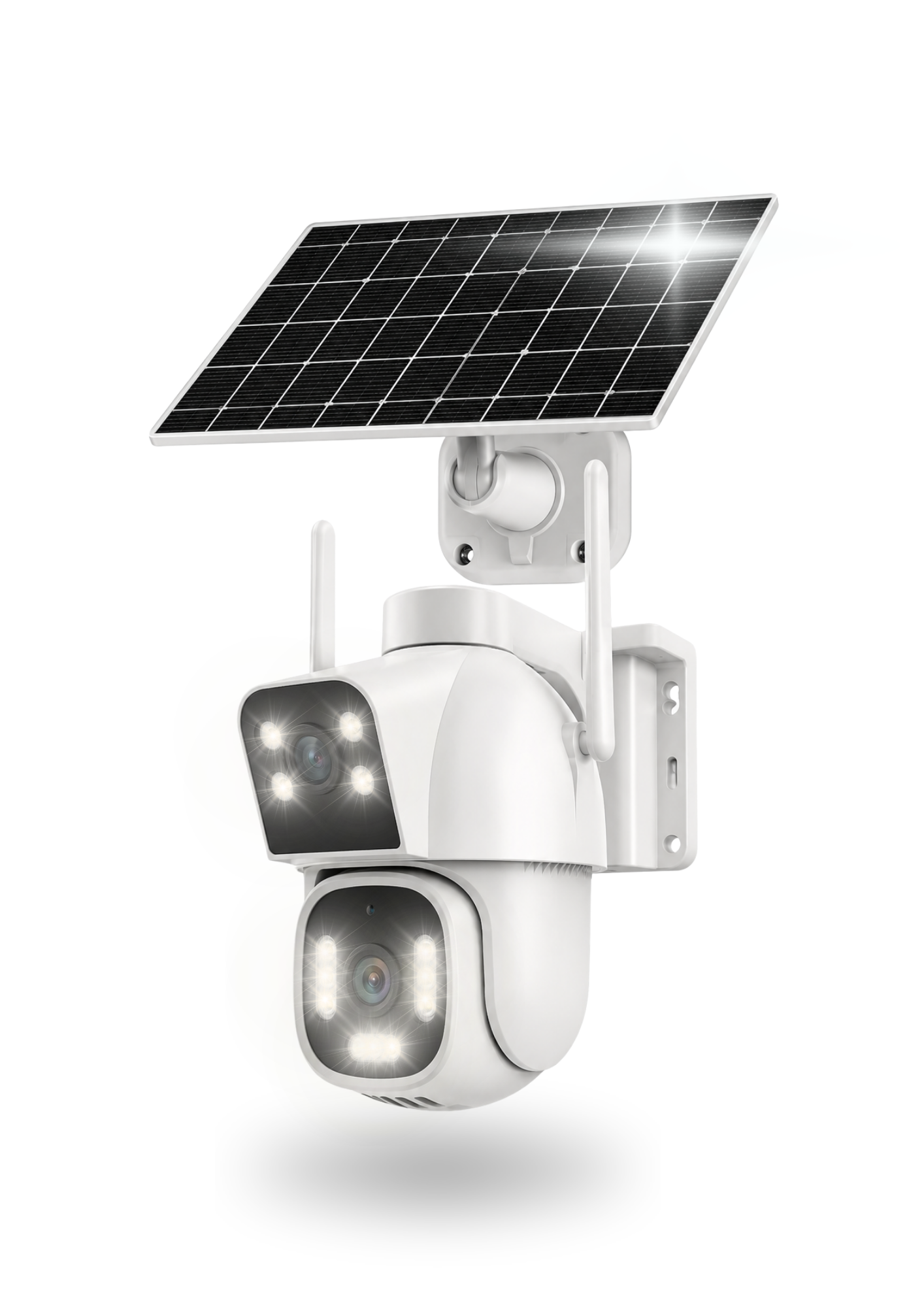 2 KAMERALI 3MP 4G SOLAR PTZ KAMERA ESİM AOV TEKNOLOJİSİ